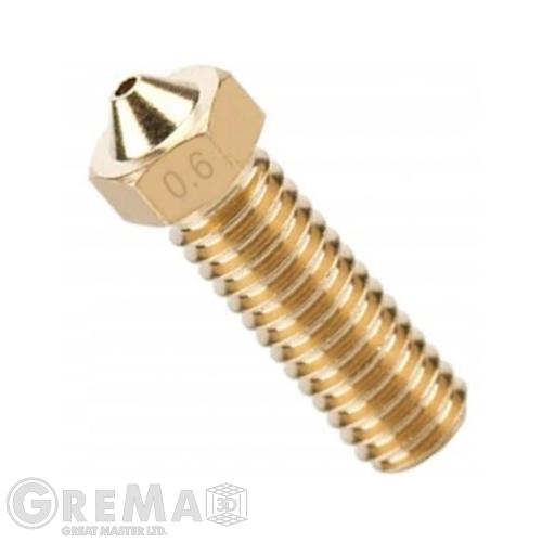 Spare parts Nozzle for 3D printer Volcano M6, 0.4 - 1.2 mm, 3 mm